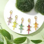 Crocodile Glass Seed Beads Pendant Decorations
