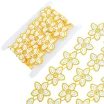 Flower Polyester Lace Trim Ribbon