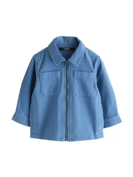 Next Prechodná bunda  modrá denim