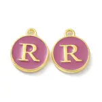 Golden Plated Alloy Enamel Charms