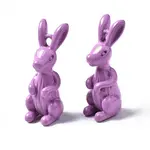 Spray Painted Brass Pendants