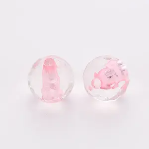 Transparent Acrylic Beads