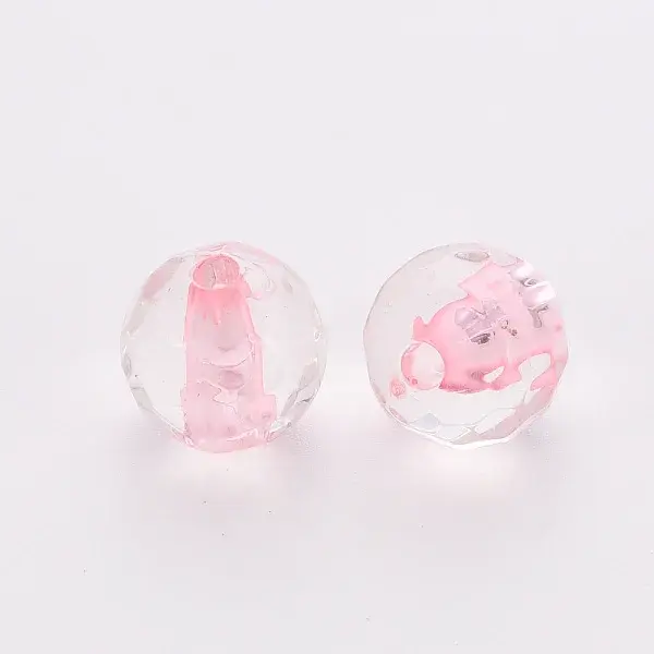 Transparent Acrylic Beads
