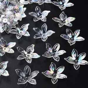 Transparent Acrylic Beads