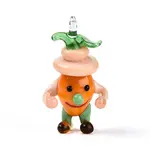 Handmade Lampwork Cartoon Onion Pendants