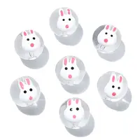 10Pcs Transparent Glass Enamel Beads