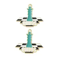 Alloy Enamel Pendants