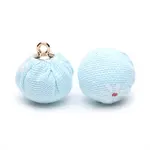 Handmade Cloth Fabric Covered Pendants