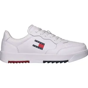 Tommy Hilfiger RETRO BASKET ESSENTIAL Pánské tenisky, bílá, velikost