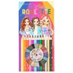 Top Model Colour Roulette, Barvová ruleta + 12 kusů pastelek