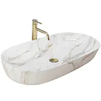 Umyvadlo na desku Cleo 81 Aiax Shiny  07RU+REA-U8404