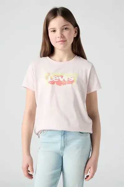 Dětské tričko Levi's STRAWBERRY SS BATWING TEE