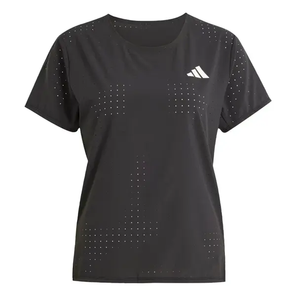 ADIDAS PERFORMANCE Funkčné tričko 'Adizero'  čierna / biela