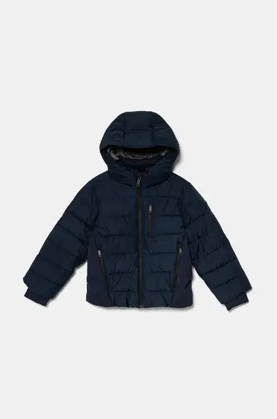 Dětská bunda Abercrombie & Fitch tmavomodrá barva, KI232-4008