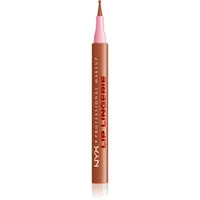NYX Professional Makeup Lip Lingerie fixka na pery pre dlhotrvajúci efekt odtieň 03 Barely There 1 ml