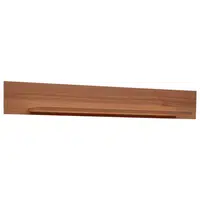 Voleo NÁSTĚNNÁ POLICE, jádrový buk, 160/25/21,6 cm