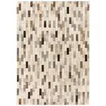 KOŽENÝ KOBEREC, 120/170 cm, šedá