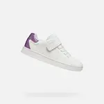 Biele dievčenské tenisky Geox Eclyper