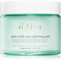 d'Alba Daily Mild Cica Calming Pad zklidňující polštářky pro intenzivní hydrataci pleti 50 ks