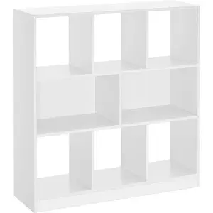 Boxxx KNIHOVNA, bílá, 97,5/100/30 cm