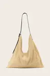 AllSaints kabelka hobo dámska semišová ASHA