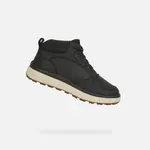 Černé pánské kotníkové boty Geox Granito + Grip