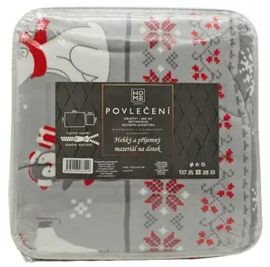 HOME ELEMENTS Povlečení mikroflanel Zimní zvířátka