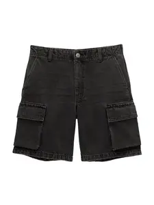 Pull&Bear Rifľové kapsáče  čierna