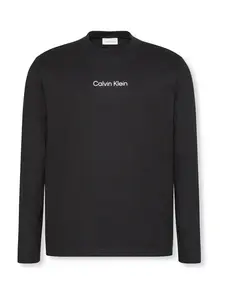 Calvin Klein Tričko  čierna / biela