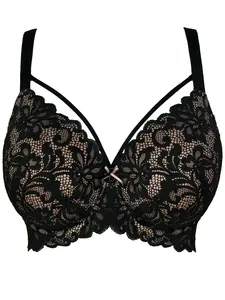 SugarShape Podprsenka 'True Luna'  čierna
