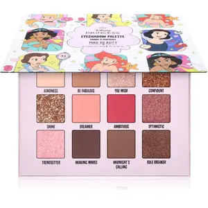 Mad Beauty Disney Princess Express Yourself paletka očních stínů 12x2.5 g