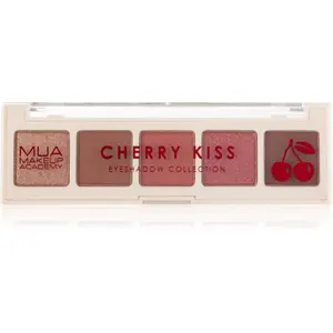 MUA Makeup Academy Eyeshadow Collection 5 Shade Palette paletka očných tieňov odtieň Cherry Kiss 3.8 g