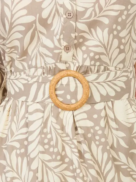 SUBLEVEL Fango vzorované šaty