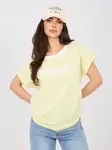 Jasnožlutá oversize halenka