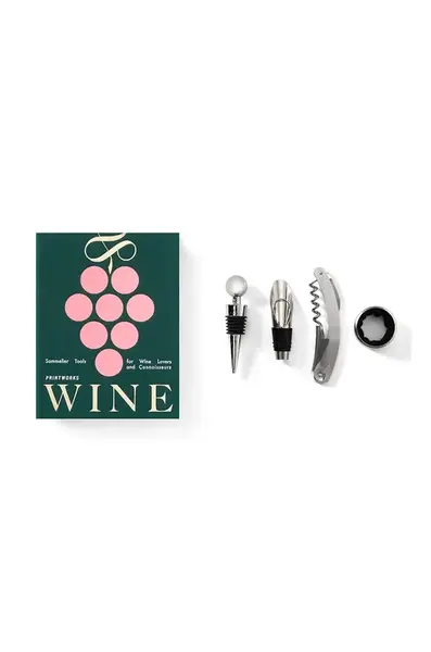Sada na víno Printworks The Essentials 4-pack