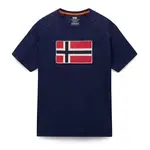 Napapijri S-REFLECT SS NAVAL ACADE B2Q Pánské tričko, tmavě modrá, velikost