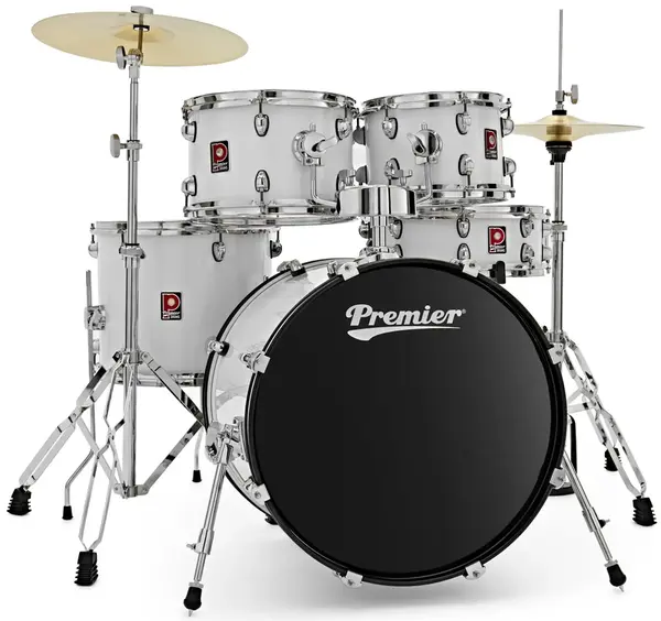 Premier Revolution 20" 5pc Drum Kit White