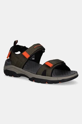 Sandály Skechers Tresmen Ryer pánské, černá barva, 205112