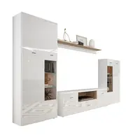 Hom`in OBÝVACÍ STĚNA, bílá, barvy dubu