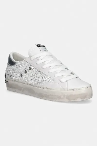 Kožené tenisky Crime London DISTRESSED PLATFORM