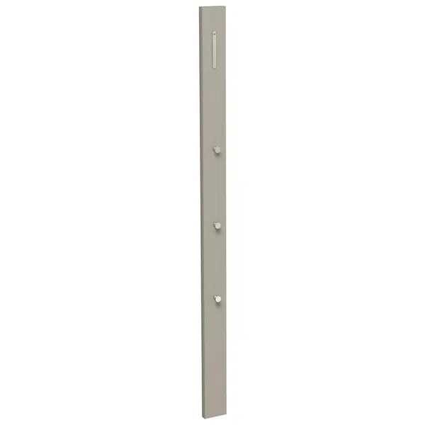Moderano ŠATNÍ PANEL, šedohnědá, 10/165/3 cm