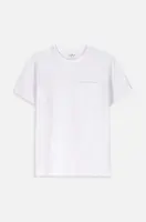 Dětské bavlněné tričko Coccodrillo bílá barva, BASIC BOY