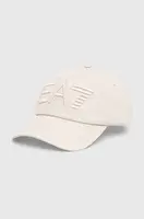 Bavlněná baseballová čepice EA7 Emporio Armani