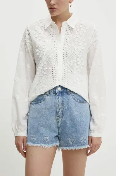 Džínové šortky Answear.LAB