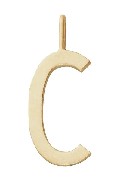 Pozlacený stříbrný přívěsek Design Letters 90201544C