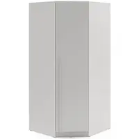 Skriňa Braga 4 (L/P) platinovo sivá