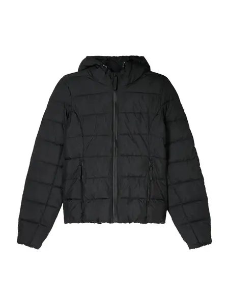 Bershka Prechodná bunda  čierna