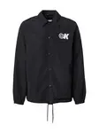 Calvin Klein Jeans Prechodná bunda  čierna / biela
