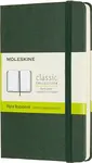 Zápisník MOLESKINE tvrdý čistý tm. zelený S