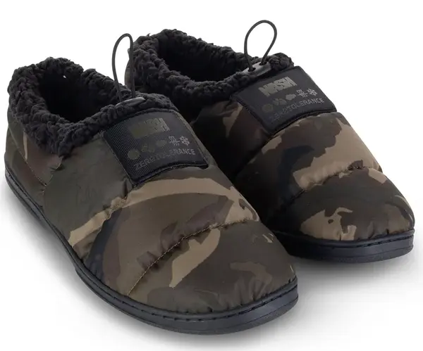 Nash nazúvaky zt deluxe bivvy slipper camo - 46